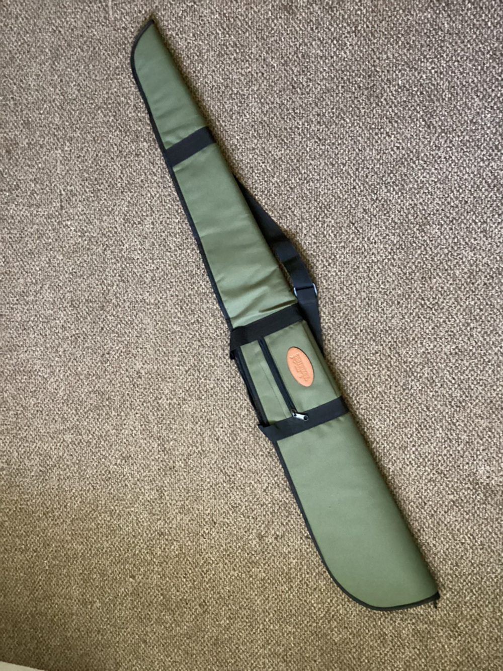 Padded Soft Case-Green Rifle Gun Bag with Shoulder Strap & Outside Pocket